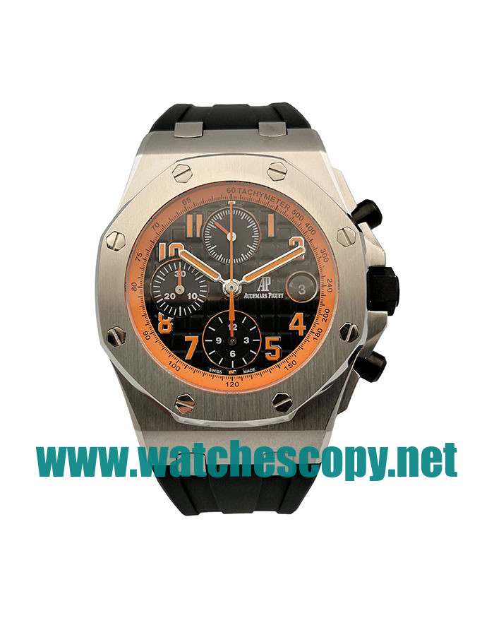 UK 42 MM Cheap Audemars Piguet Royal Oak Offshore 26170ST Fake Watches With Black Dials For Sale
