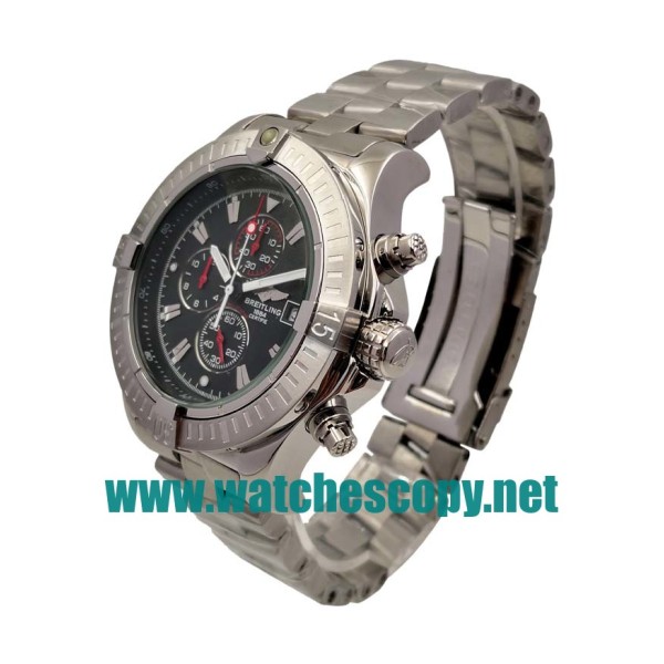 UK Luxury Breitling Avenger A13370 Replica Watches With Black Dials For Men