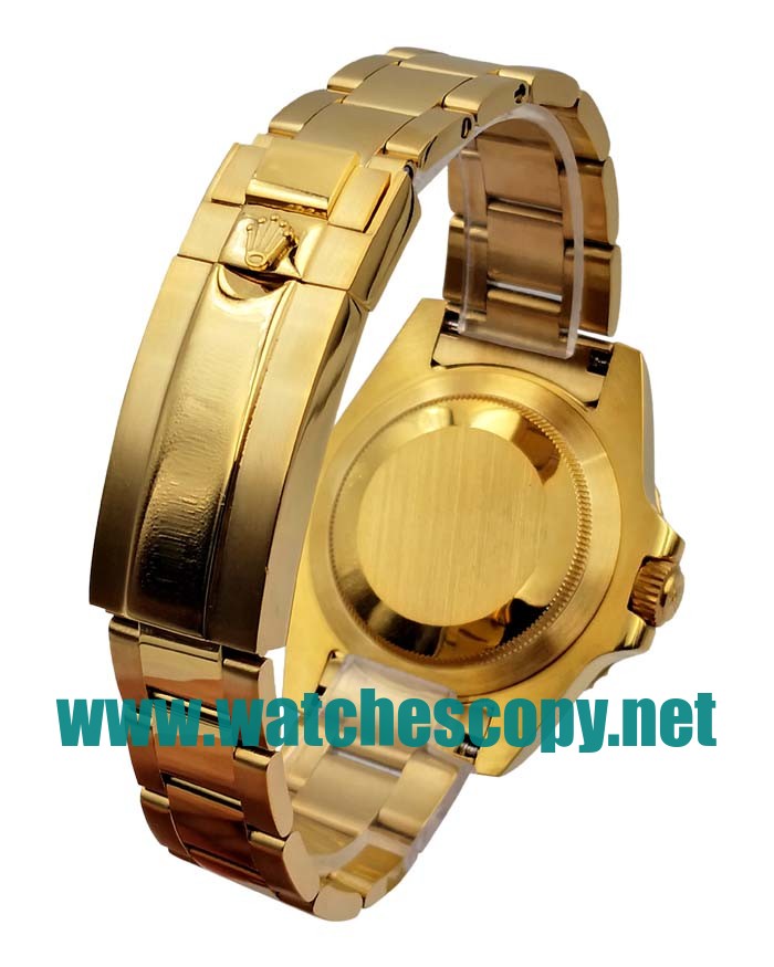 UK AAA Replica Rolex GMT-Master II 116718 LN - 40 MM Gold Cases For Sale