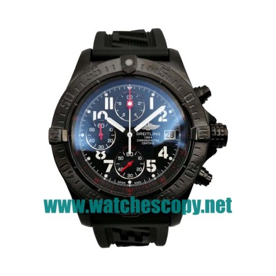 UK AAA Quality Breitling Avenger A13370 Replica Watches With Black Dials For Men