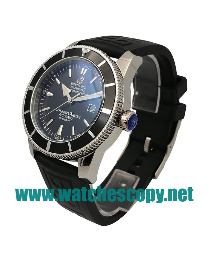UK Cheap Breitling Superocean Heritage A17321 Replica Watches With Black Dials For Men