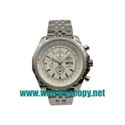 UK Top Quality Breitling Bentley GT A13362 Replica Watches With Silver Dials For Men