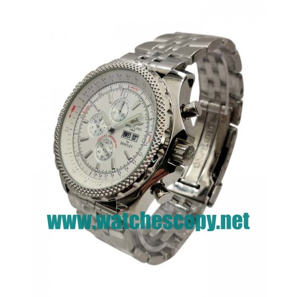 UK Top Quality Breitling Bentley GT A13362 Replica Watches With Silver Dials For Men