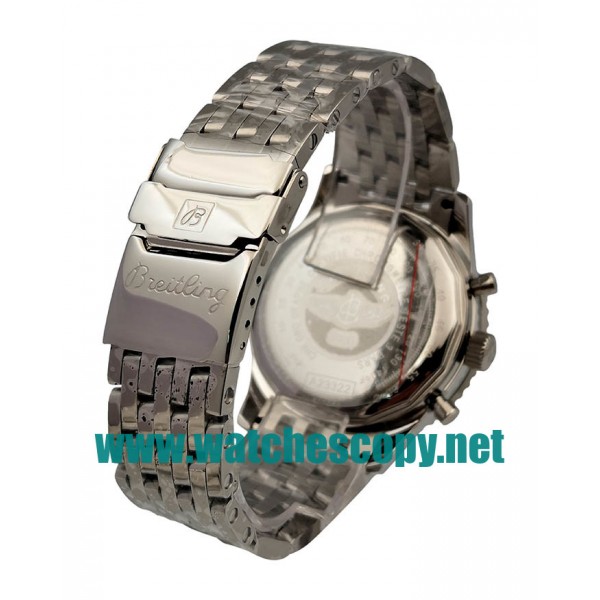 UK Top Quality Breitling Montbrillant A41330 Fake Watches With White Dials For Men