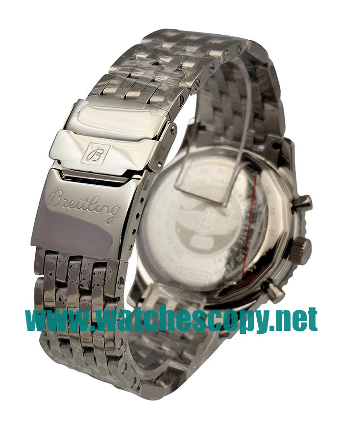 UK Top Quality Breitling Montbrillant A41330 Fake Watches With White Dials For Men