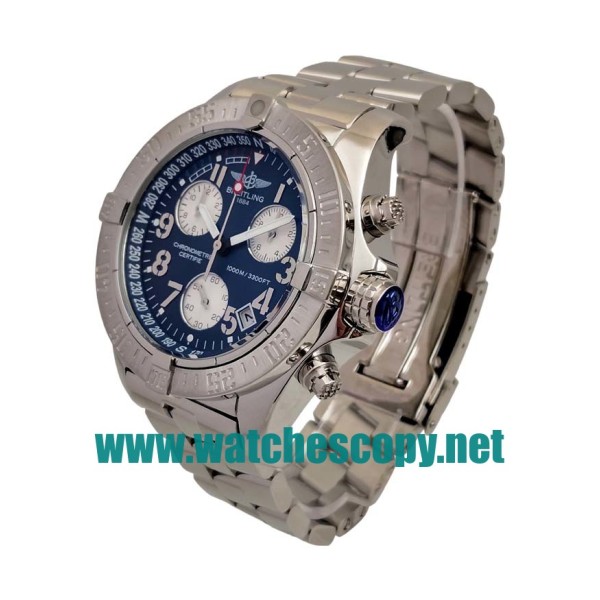 UK Best Quality Breitling Chrono Avenger E73360 Replica Watches With Blue Dials For Men