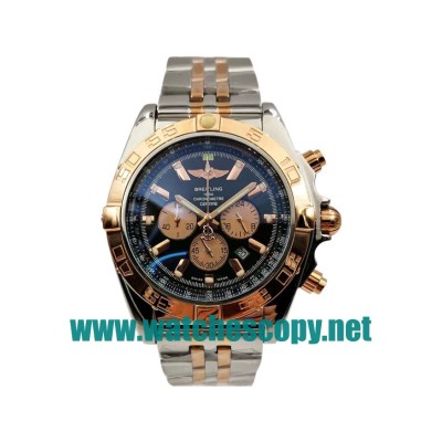 UK Best Quality Breitling Chronomat CB0110 Replica Watches With Black Dials For Men