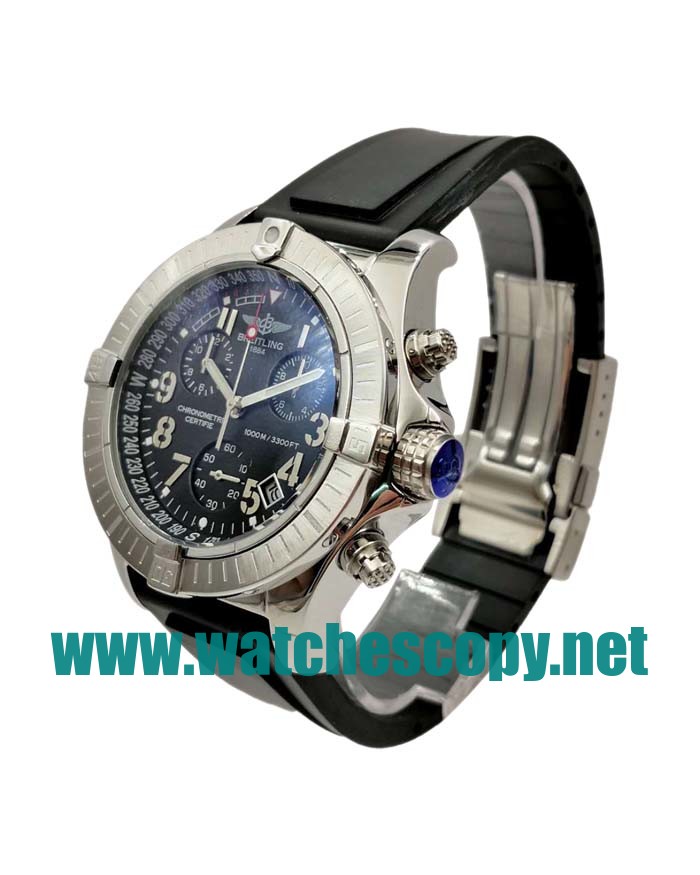 UK Cheap 1:1 Breitling Avenger Seawolf A73390 Replica Watches With Black Dials For Men