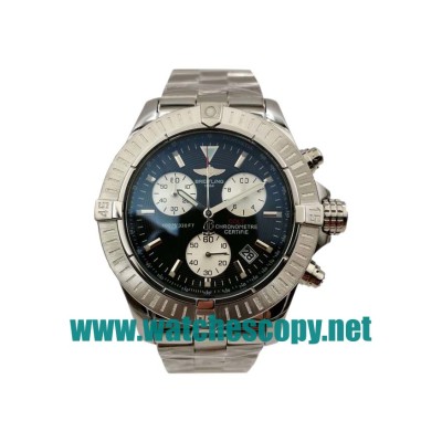 UK Cheap Breitling Colt A73350 Replica Watches With Black Dials For Men