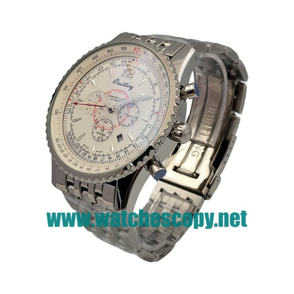 UK High Quality Breitling Montbrillant A41330 Fake Watches With White Dials For Men