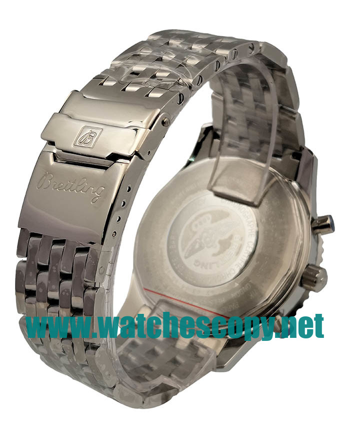 UK High Quality Breitling Montbrillant A41330 Fake Watches With White Dials For Men
