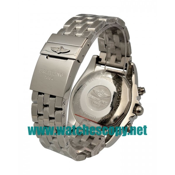 UK 44 MM Cheap Breitling Chronomat A011C88PA Fake Watches With Blue Dials For Sale
