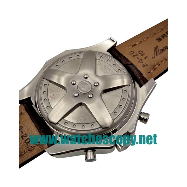 UK Best 1:1 Breitling Bentley 6.75 A44362 Fake Watches With White Dials For Sale