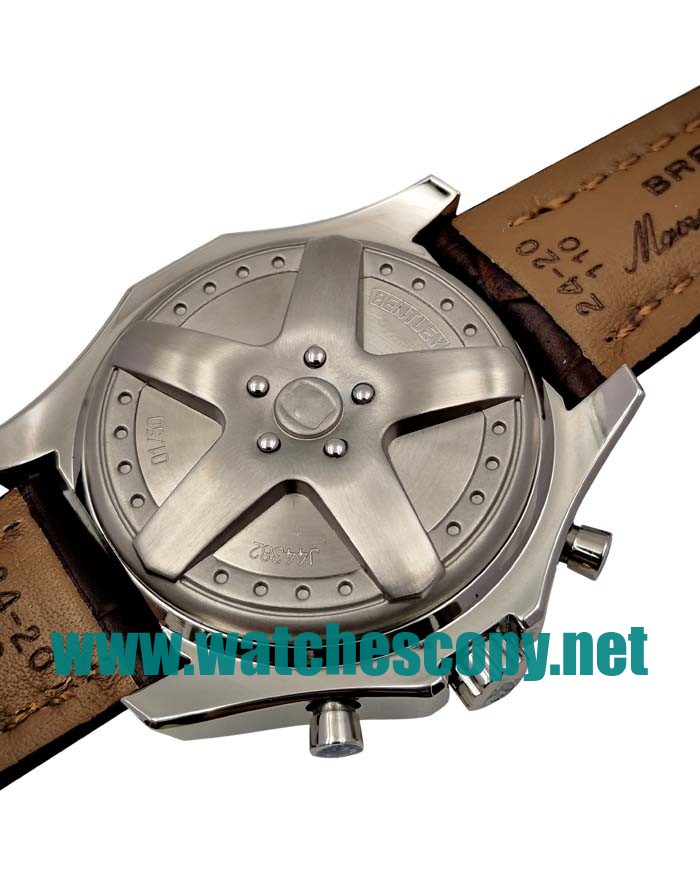 UK Best 1:1 Breitling Bentley 6.75 A44362 Fake Watches With White Dials For Sale