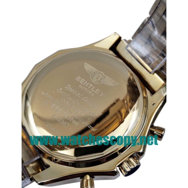 UK AAA Quality Breitling Bentley Motors A25362 Replica Watches With White Dials For Men