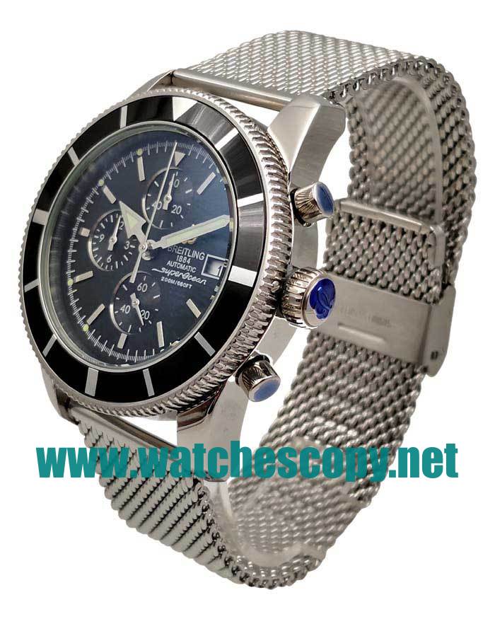 UK Best Quality Breitling Superocean Heritage A13320 Replica Watches With Black Dials For Men