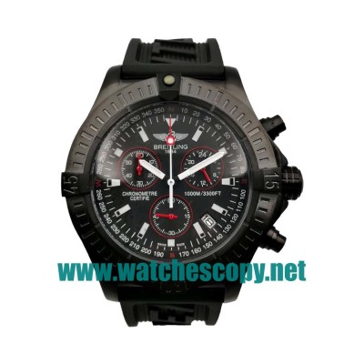 UK Cheap Breitling Avenger Seawolf Chrono M73390 Replica Watches With Black Dials For Men