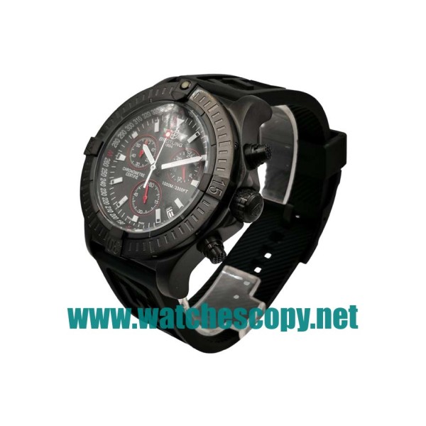 UK Cheap Breitling Avenger Seawolf Chrono M73390 Replica Watches With Black Dials For Men