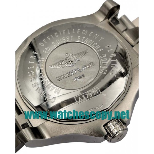 AAA Quality Breitling Avenger Seawolf A17331101I1A1 Replica Watches With Yellow Dials For Men