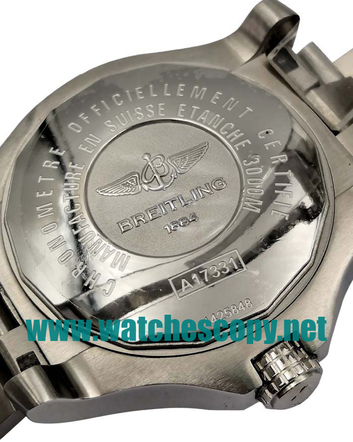 AAA Quality Breitling Avenger Seawolf A17331101I1A1 Replica Watches With Yellow Dials For Men