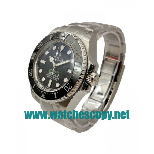 UK Online Replica Rolex Sea-Dweller Deepsea 116660 V7 Stainless Steel D-Blue Dial Swiss 3135 Watches