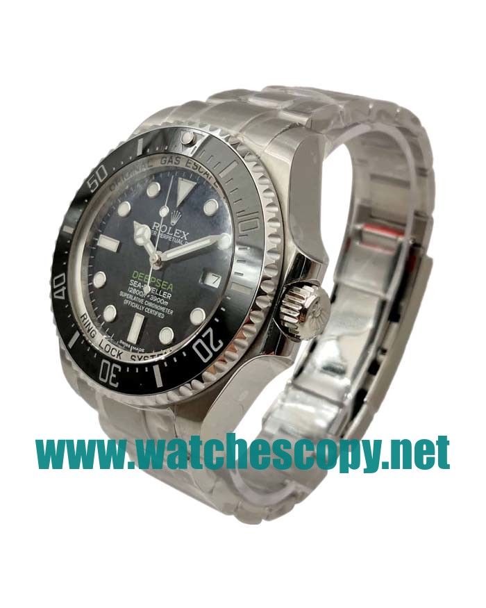 UK Online Replica Rolex Sea-Dweller Deepsea 116660 V7 Stainless Steel D-Blue Dial Swiss 3135 Watches