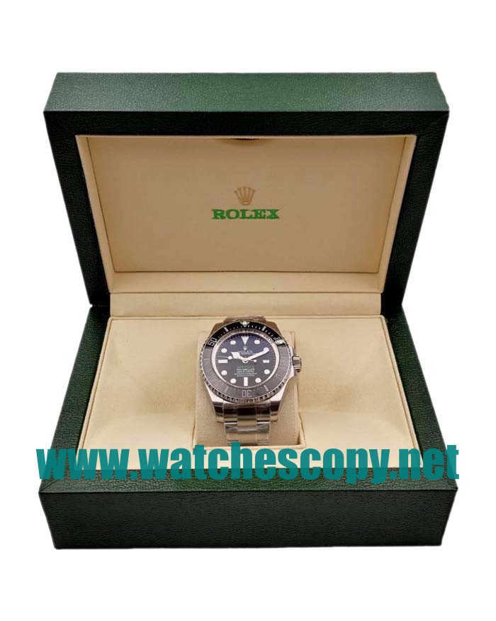 UK Online Replica Rolex Sea-Dweller Deepsea 116660 V7 Stainless Steel D-Blue Dial Swiss 3135 Watches