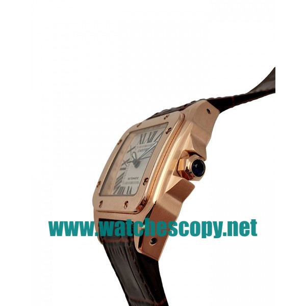 UK Top Quality Replica Cartier Santos 100 W20108Y1 - 34 MM Watches