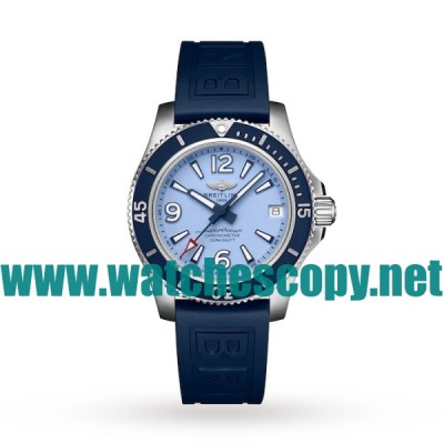 UK Cheap Breitling Superocean A17316D81C1S1 Replica Watches With Light Blue Dials