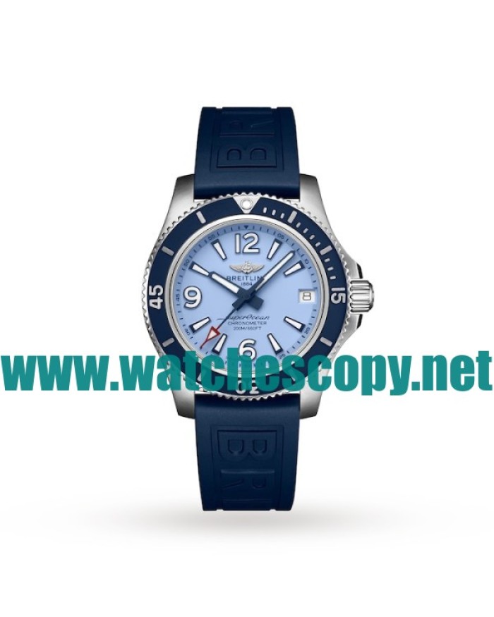 UK Cheap Breitling Superocean A17316D81C1S1 Replica Watches With Light Blue Dials