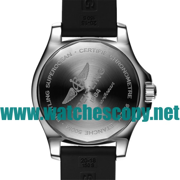 Black Dials Breitling Superocean A17366021B1S1 Replica Watches With 42 MM Steel Cases For Men