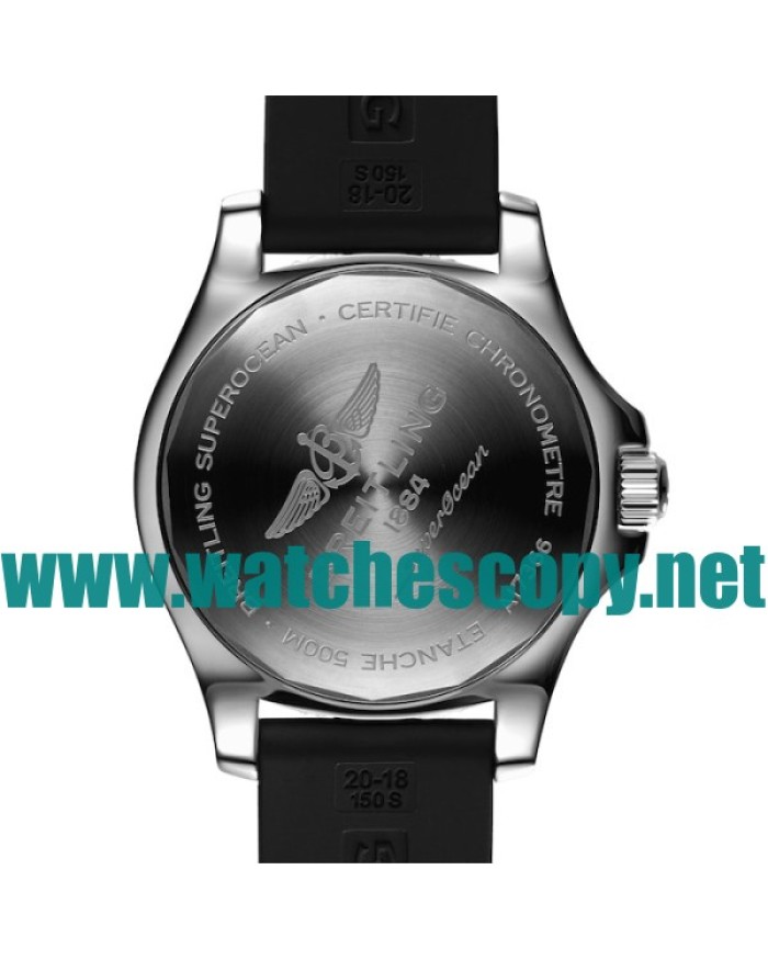 Black Dials Breitling Superocean A17366021B1S1 Replica Watches With 42 MM Steel Cases For Men