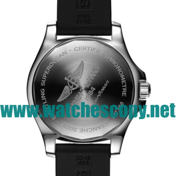 UK High Quality Breitling Superocean  A17366D71O1S2 Fake Watches With Orange Dials For Men