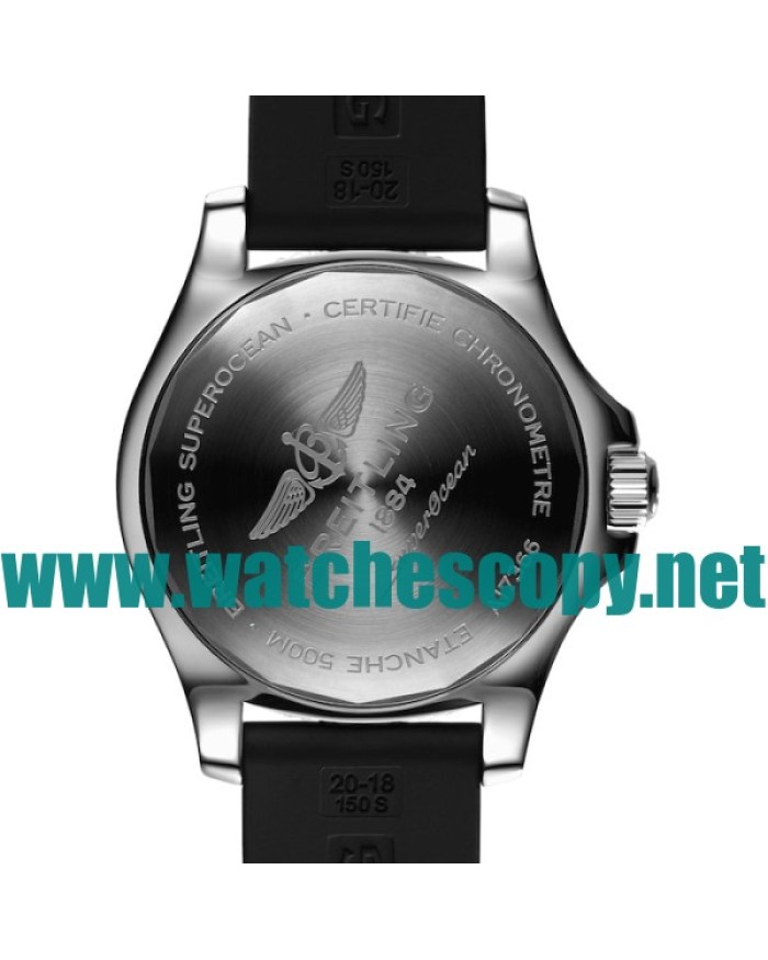 UK High Quality Breitling Superocean  A17366D71O1S2 Fake Watches With Orange Dials For Men