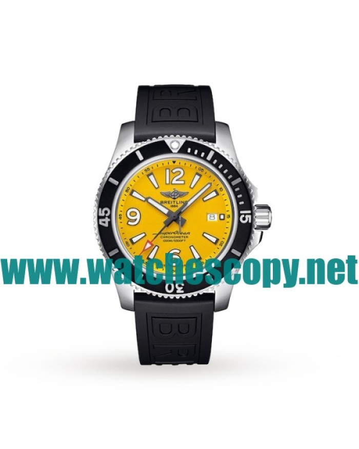 UK Cheap Breitling Superocean A17367021I1S2 Fake Watches With 44 MM Steel Cases For Men