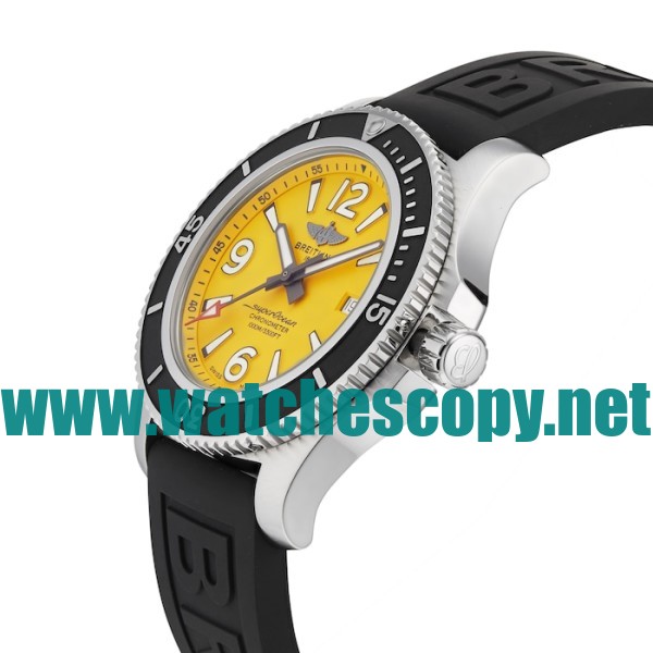 UK Cheap Breitling Superocean A17367021I1S2 Fake Watches With 44 MM Steel Cases For Men