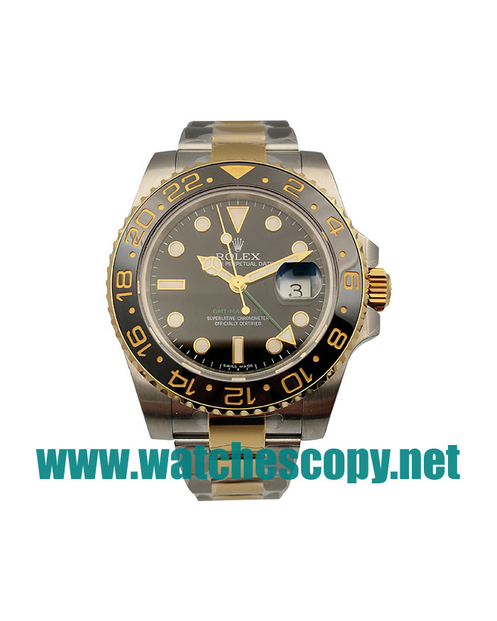 UK AAA Replica Rolex GMT-Master II 116713 LN - 40 MM Steel Cases For Sale