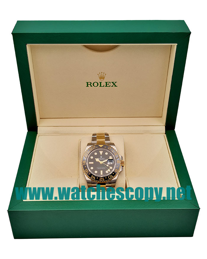 UK AAA Replica Rolex GMT-Master II 116713 LN - 40 MM Steel Cases For Sale