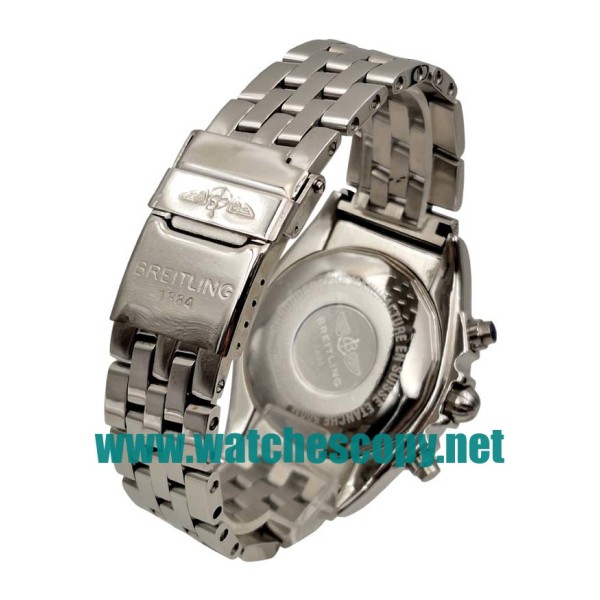 UK Cheap Breitling Chronomat AB011012 Replica Watches With Silver Dials For Sale