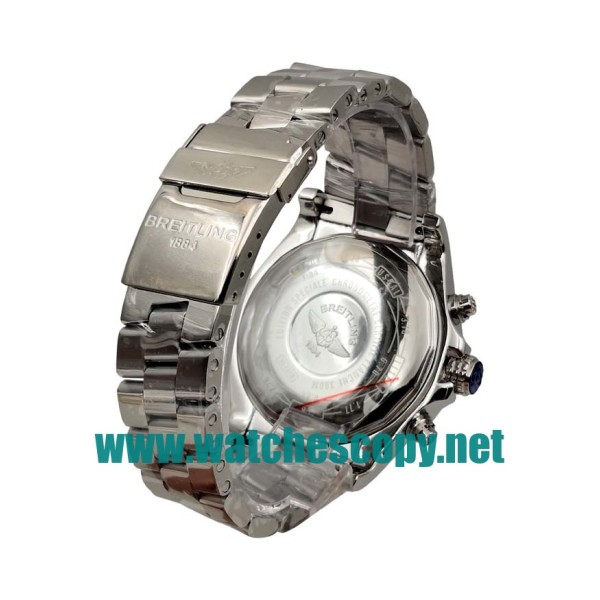 UK Cheap Breitling Super Avenger A13370 Replica Watches With Black Dials For Sale