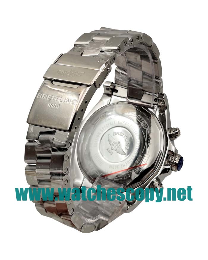 UK Cheap Breitling Super Avenger A13370 Replica Watches With Black Dials For Sale