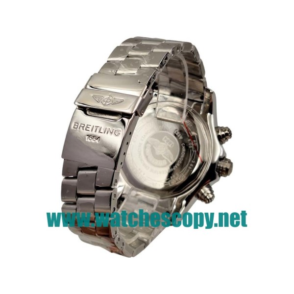 UK High Quality Breitling Super Avenger A13370 Fake Watches With White Dials For Sale