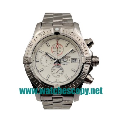 UK Top Quality Breitling Avenger A13380 Replica Watches With White Dials For Men