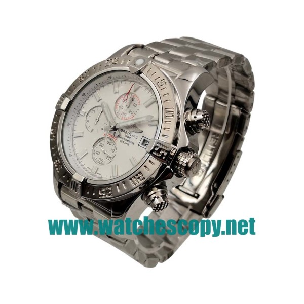 UK Top Quality Breitling Avenger A13380 Replica Watches With White Dials For Men