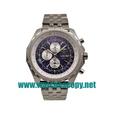 UK Best Quality Breitling Bentley GT A13362 Replica Watches With Blue Dials For Men