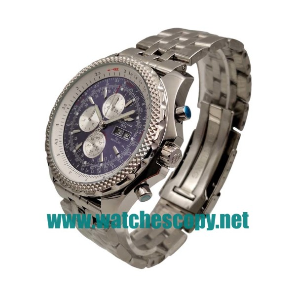 UK Best Quality Breitling Bentley GT A13362 Replica Watches With Blue Dials For Men