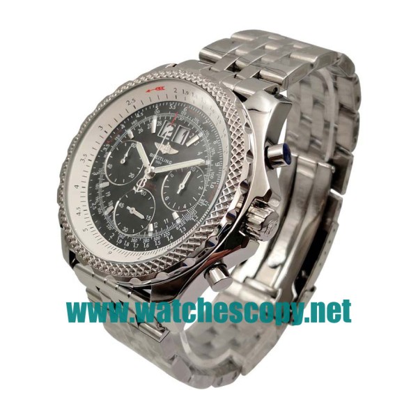 UK Cheap Breitling Bentley 6.75 A44362 Replica Watches With Black Dials For Men
