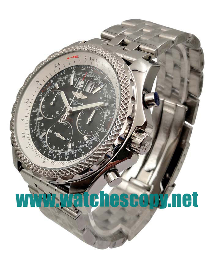 UK Cheap Breitling Bentley 6.75 A44362 Replica Watches With Black Dials For Men