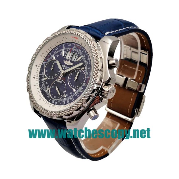 UK Best 1:1 Fake Breitling Bentley 6.75 A44362 Watches With Blue Dials For Men