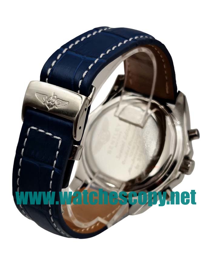 UK Best 1:1 Fake Breitling Bentley 6.75 A44362 Watches With Blue Dials For Men